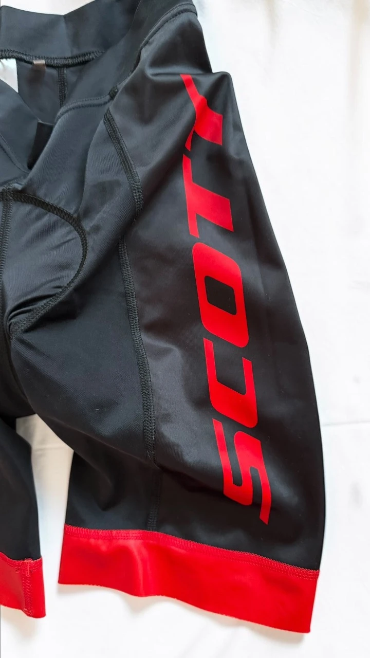 Scott fietsbroek zwart en rood maat S – photo 2